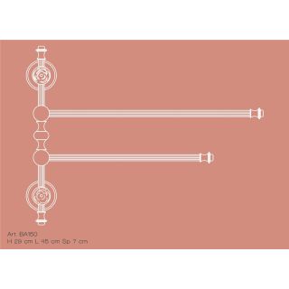 Il Paralume Marina / Towel holders / Bath Design / BA150