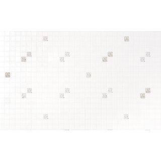 Bisazza / Mosaico - Decorations / Diagonale Bianco Oro (Luxe)