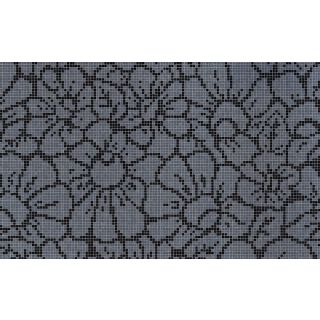 Bisazza / Mosaico - Decorations / Graphic Flowers Black (Flora)