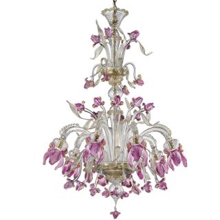 Glass & Glass Murano / Kronleuchter / Traditional Venetian chandeliers C-1970/8