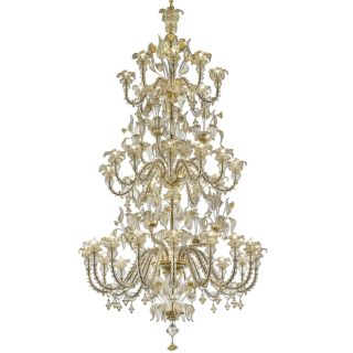 Glass & Glass Murano / Kronleuchter / Traditional Venetian chandeliers C-2301/36