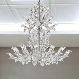 Glass & Glass Murano / Kronleuchter / Fresco ART. 995/12+6