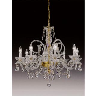 Italian Luxury Lighting / Chandeliers /Elegance Crystal 8 Lights D1302 008
