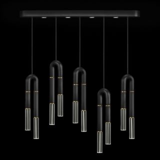 Fine Art Handcrafted Lighting / Pendant Lights / Antonia 51.5″ Linear 923140
