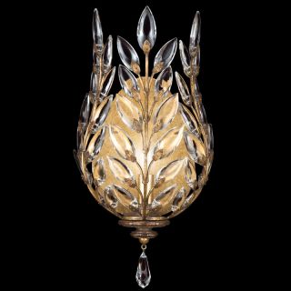 Fine Art Handcrafted Lighting / Wall Sconces / Crystal Laurel 17″ 759550 773850