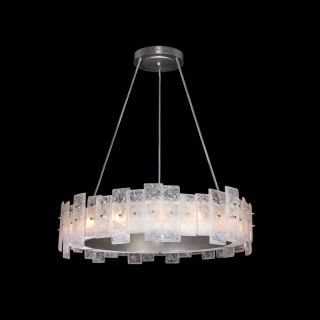 Fine Art Handcrafted Lighting / Pendant Lights / Lunea 33″ Round 910340