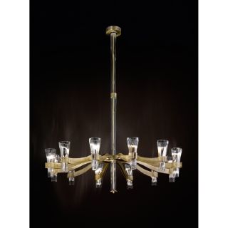 Arte Veneziana / Kronleuchter / Flesso Contemporary LCC-GLF-202-LC90