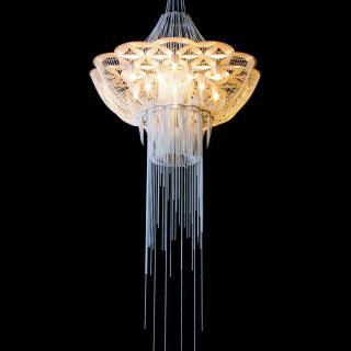 Willowlamp / Kronleuchter / Flower of Life Ø700 Suspendet