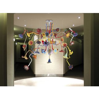 Glass & Glass Murano / Chandeliers / Forme Colorate C-Ikebana 1