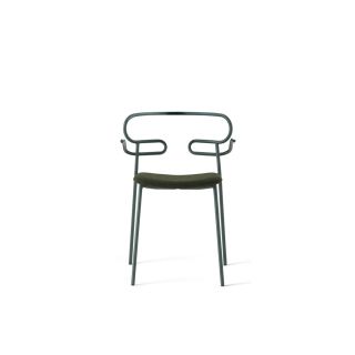 Traba / Chairs / Genoa Met Im Armchair TR-0048-MET-IM