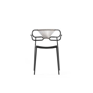 Traba / Chairs / Genoa Met Pu Cross Armchair TR-0048 MET CROSS PU