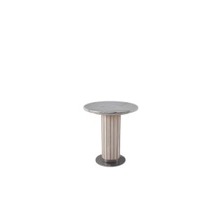 Adriana Hoyos / Beistelltische und Lampentische / Gem End Table 201 (Stone Top)