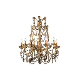 Mechini / Chandeliers / Clear Bohemian Crystal & Clear Pearl Banding L140/12