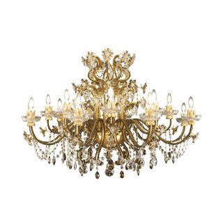 Mechini / Chandeliers / Clear and Coloured Bohemian Crystal L148/18 Corto