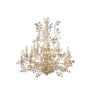 Mechini / Chandeliers / Wrought Iron with Clear Bohemian Crystal L202/18 MH