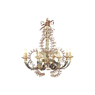 Mechini / Chandeliers / Clear Bohemian Crystal and Murano Glass L219/8