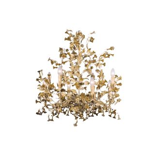 Mechini / Chandeliers / Wrought Iron with Murano Glass L261/8