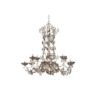 Mechini / Chandeliers / Clear and Coloured Crystal and Crystal Strip L282/12