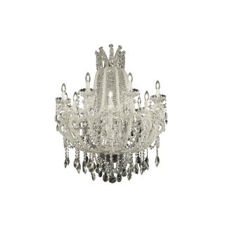 Mechini / Chandeliers / Wrought Iron with Clear Bohemian Crystal L326/18