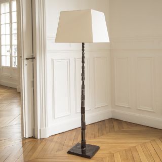 Objet Insolite / Bronze floor lamp / Lampadaire Fragile