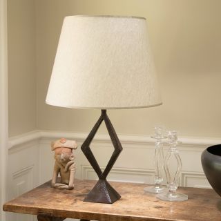 Objet Insolite / Bronze table lamp / Lampe Maya