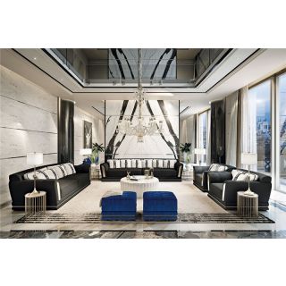 Keoma / Sofas / Ludovica: Sofa, Armchair, Pouf, Coffee Table