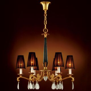 Mariner / Kronleuchter / Bronzeguss / Kristall 19453