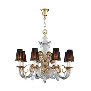 Mariner / Kronleuchter / Bronzeguss / Venezianisches Glas 19814