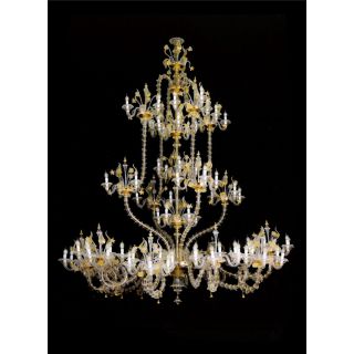 Italian Luxury Lighting / Chandeliers / Venetian Glass Murano Glass 111-Light V7922 111