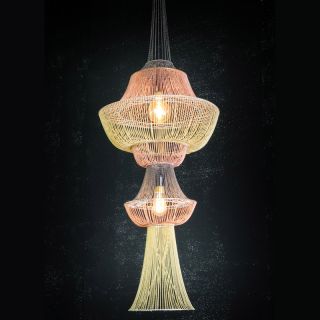 Willowlamp / Kronleuchter / Moroccan Vase 1 Large Suspended