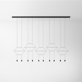 Vibia / Pendelleuchte / Wireflow Lineal 0330, 0332