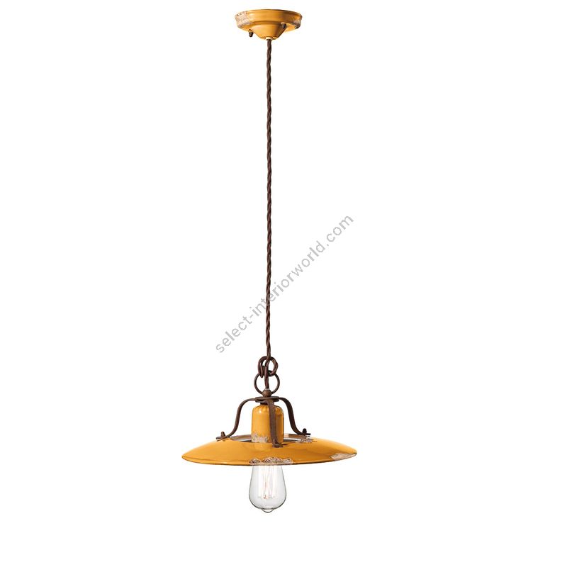 Yellow (Vig) finish (cm.: W 30 x D 30 / inch.: W 15" x D 15")