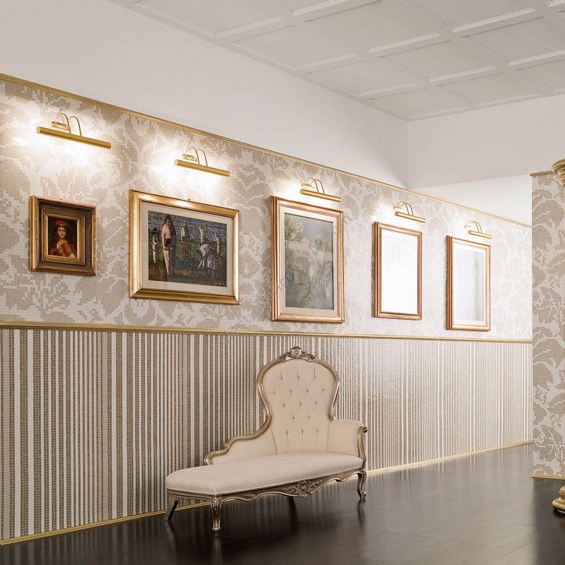 Wall lamp / Shiny Gold finish