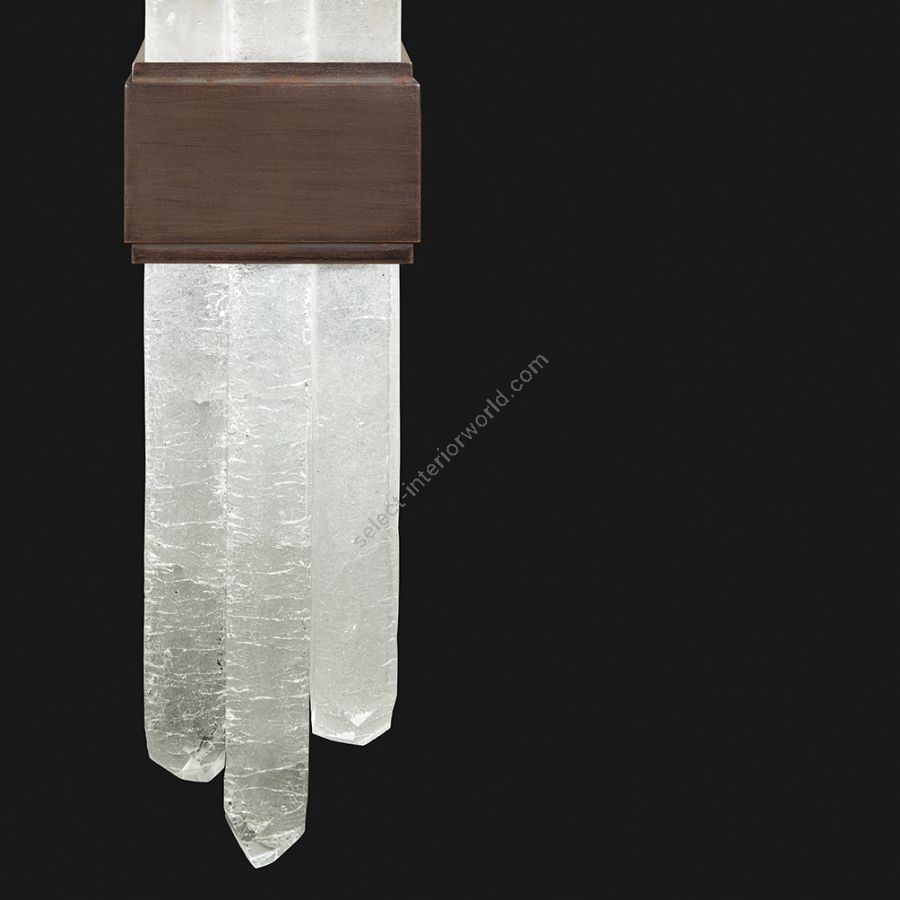 Platinated bronze finish