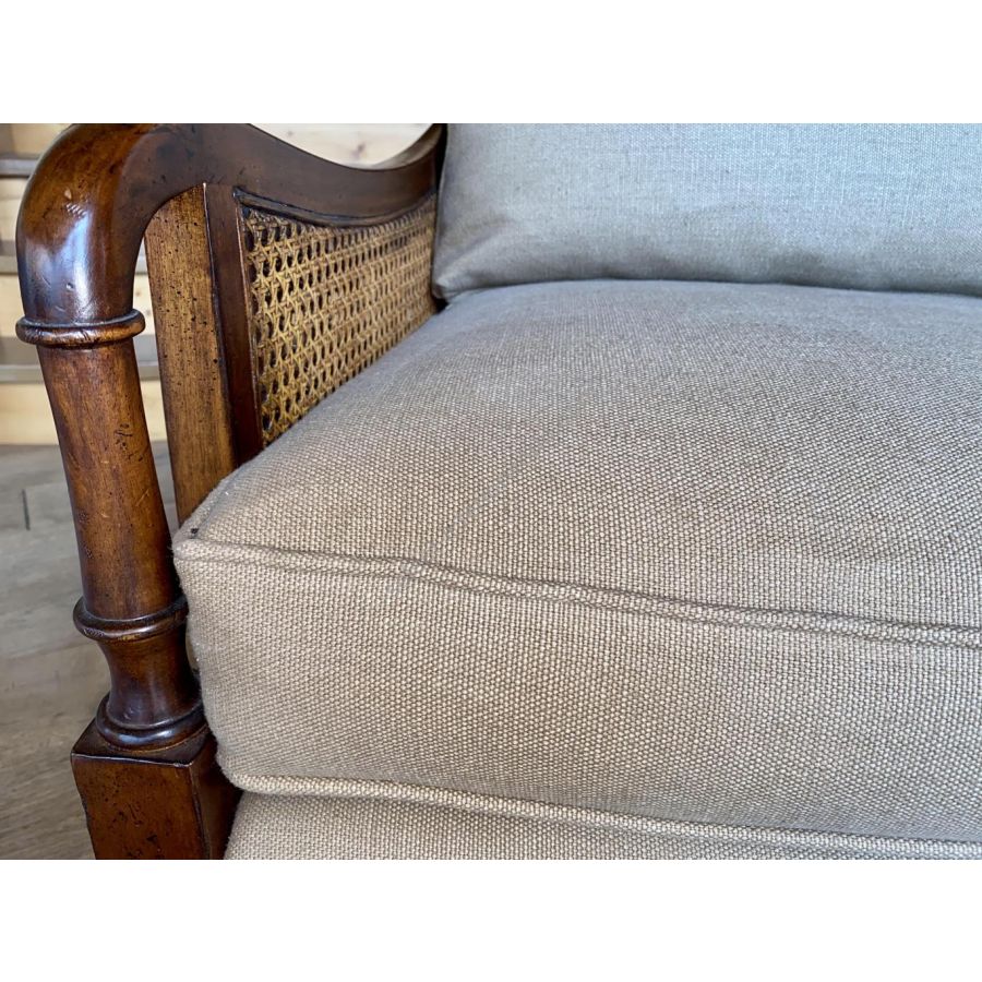 Buy Baker Furniture / Cane Accent Armchair with Cushions/ Milling Road