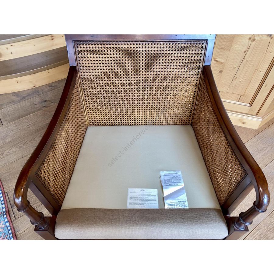 Buy Baker Furniture / Cane Accent Armchair with Cushions/ Milling Road