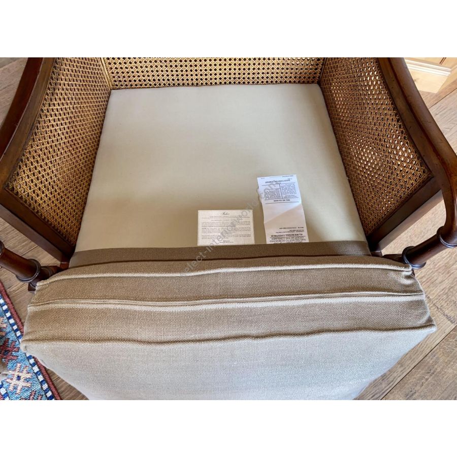 Buy Baker Furniture / Cane Accent Armchair with Cushions/ Milling Road