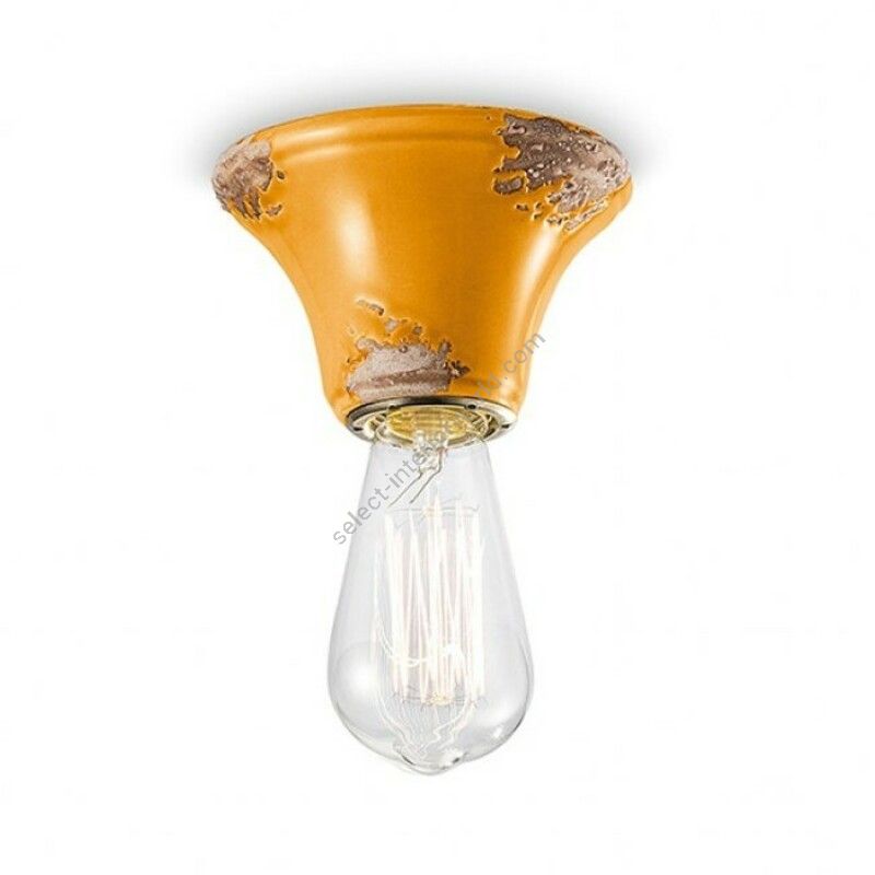 Yellow (Vig) finish (cm.: 7.5 x 10 x 10 / inch.: 2.7" x 3.9" x 3.9")