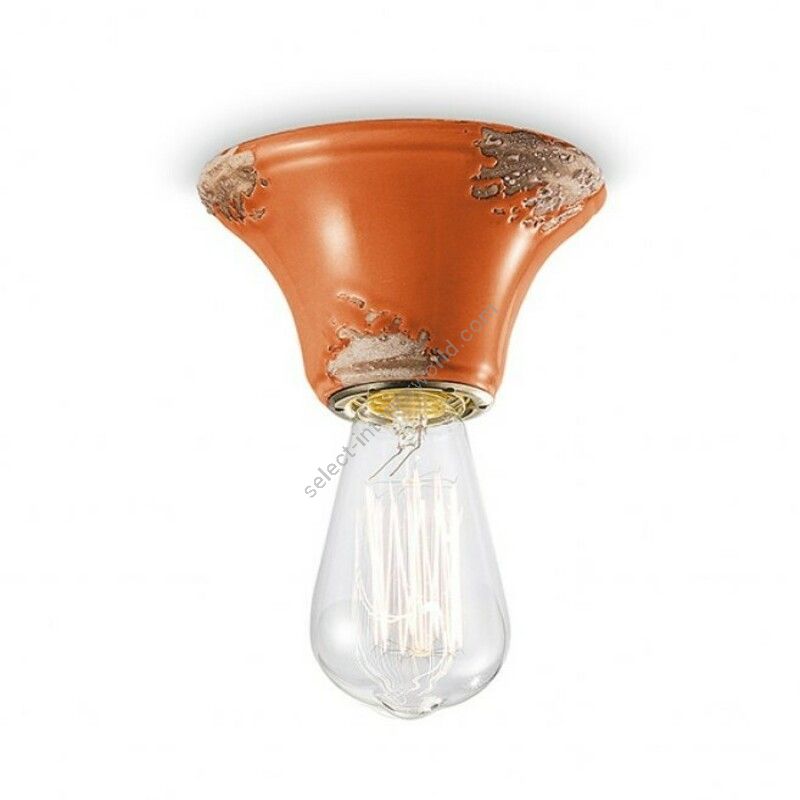 Orange (Vio) finish (cm.: 7.5 x 10 x 10 / inch.: 2.7" x 3.9" x 3.9")