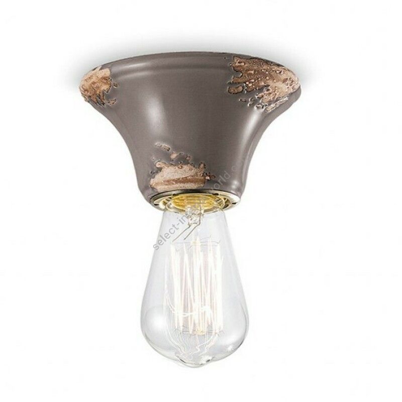 Tortora (Vit) finish (cm.: 7.5 x 10 x 10 / inch.: 2.7" x 3.9" x 3.9")