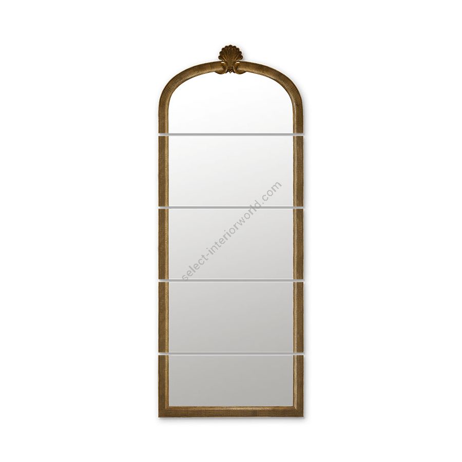 14th C. Gold finish, Unbevel glass type, cm.: H 321 x W 124 / inch.: H 126" x W 49" size