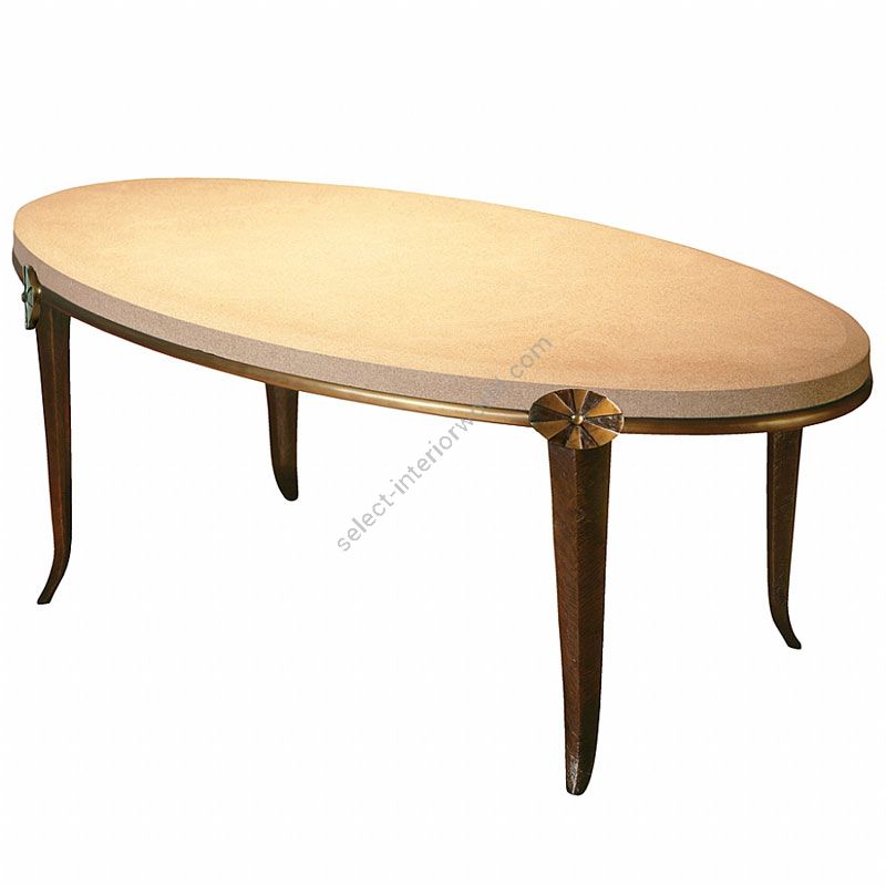 Natural patina finish