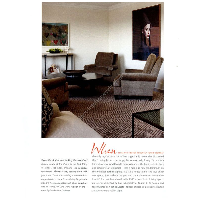 "Spaces Kansas City"-October 2010. Show: Medallion Demilune 2 Console Table by Tom Corbin