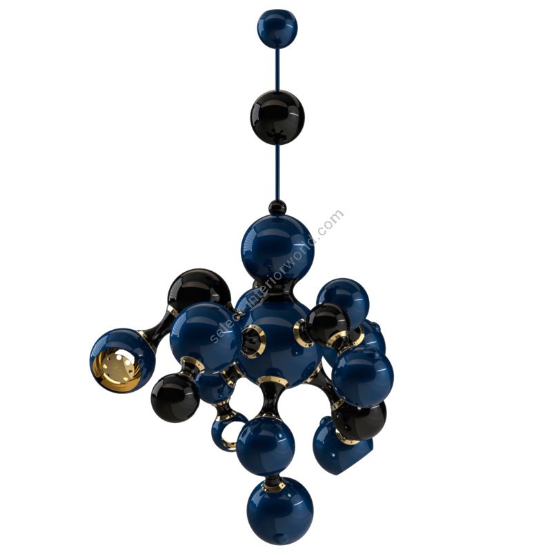 Finish: Blue lacquer