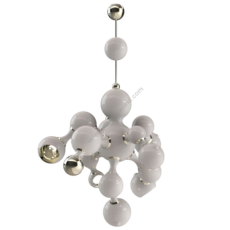 Finish: White lacquer