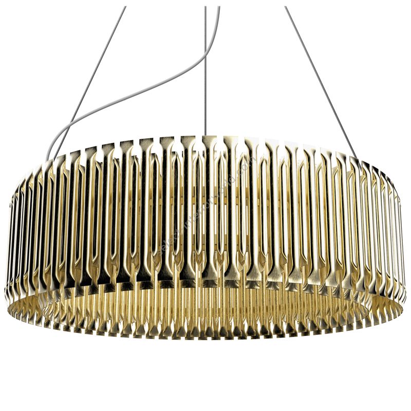 Finish: Matheny - Brushed Brass