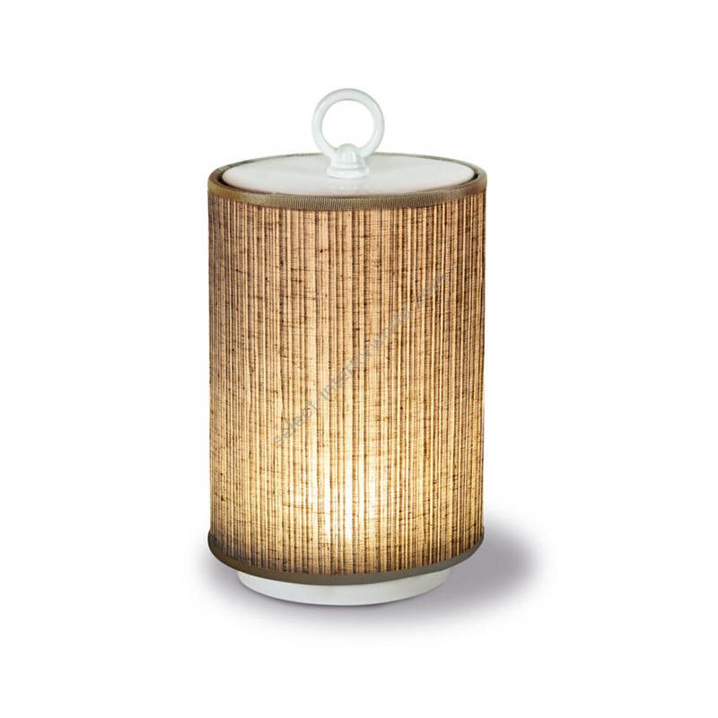 Greggio Plisado fabric lampshade