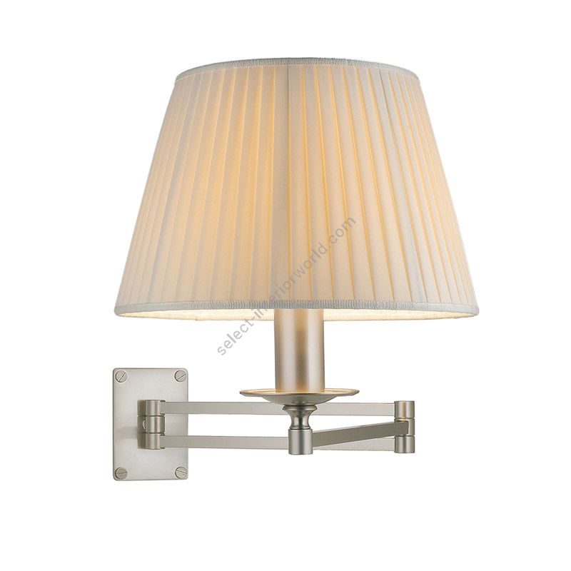 Satin nickel finish