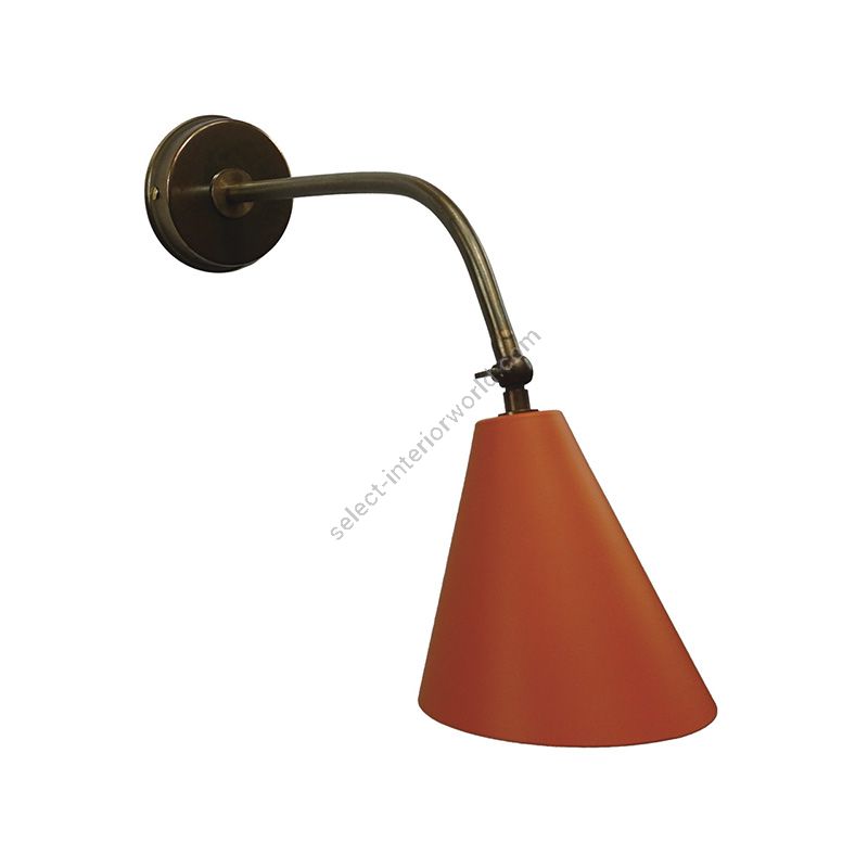 Orange color lampshade