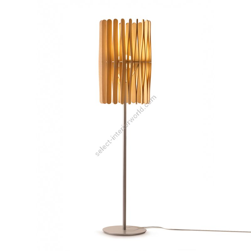 Floor lamp with 2 LED buld type